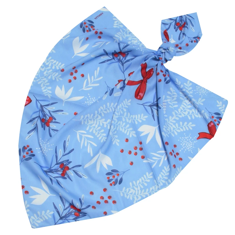 دستمال سر و گردن زنانه آنالیا مدل نخی خنک تابستانه پاپیون کد a-10045