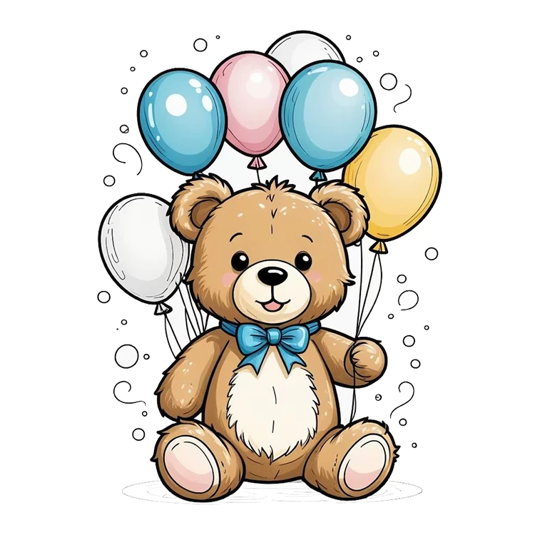 استیکر پارچه و لباس پاد آفرین مدل کارتونی کیوت فانتزی بامزه کد S3592