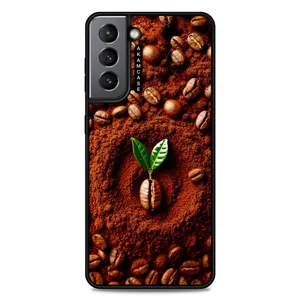 AKAM AMC-WSGS21-COFFEE-14 Cover For Samsung Galaxy S21