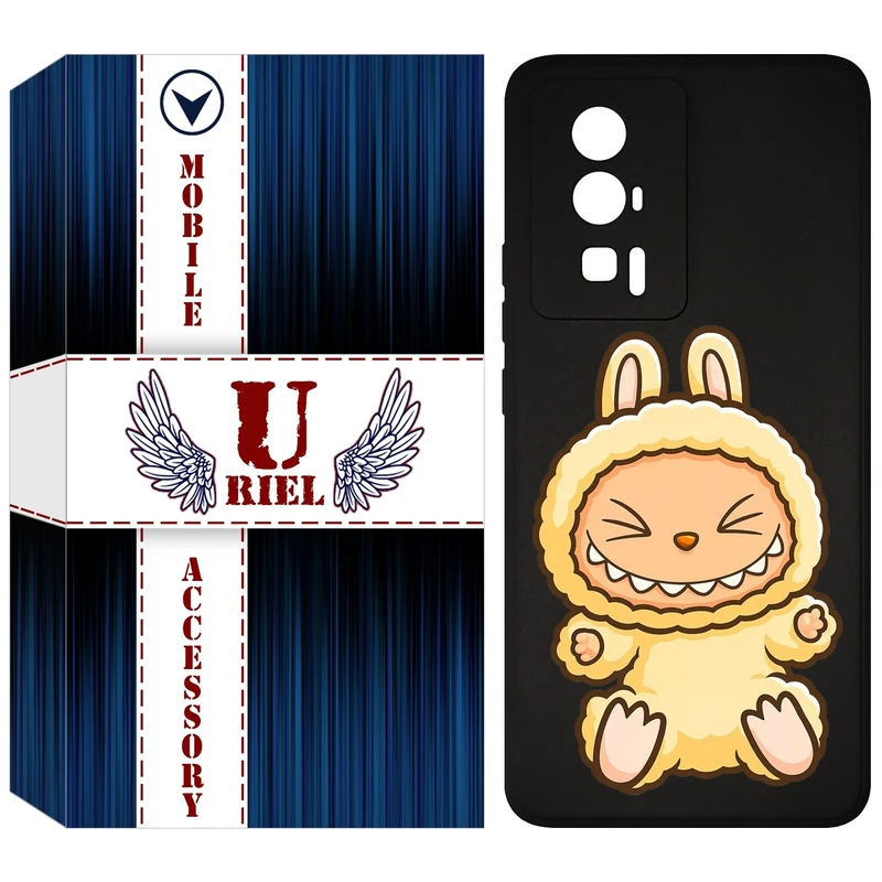 کاور یوریل مدل KSH کد 135 طرح عروسک لبوبو مناسب برای گوشی موبایل شیائومی Poco F5 Pro / Redmi K60 / K60 Pro