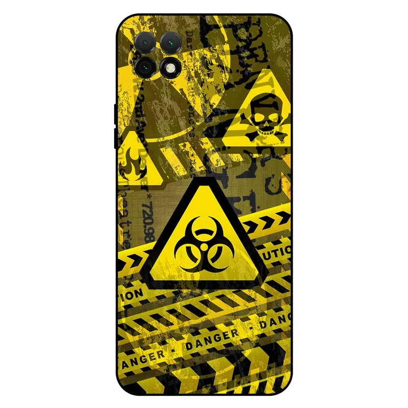 کاور مگافون طرح خطر مدل 7703 مناسب برای گوشی موبایل هوآوی Nova Y60