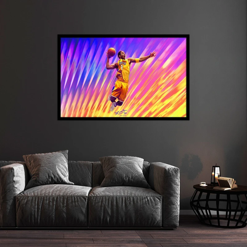 تابلو بکلیت طرح ورزشی بسکتبال مدل B-bu1364