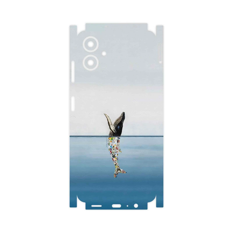 برچسب پوششی ماهوت مدل Collage of Sea Trash-FullSkin مناسب برای گوشی موبایل سامسونگ Galaxy A06