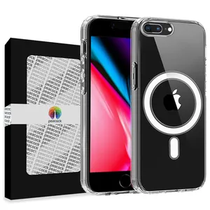 Peacock Clear Magsafe Cover For Apple iPhone 7 Plus/8 Plus