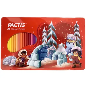 مداد رنگي 36 رنگ فكتيس كد 01