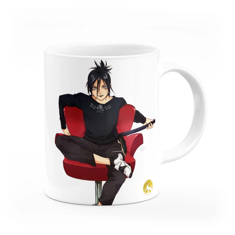 ماگ هومرو طرح انیمه مرد تک مشتی One Punch Man مدل MG2267