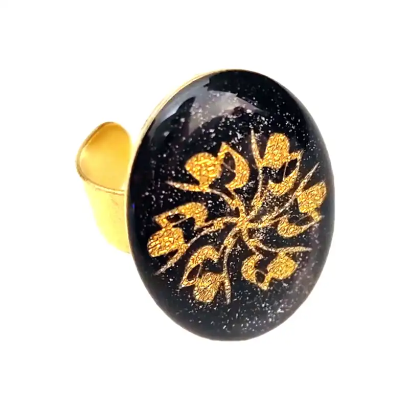 نیم ست زنانه مدل رزینی طرح خدا کد N133