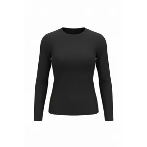 بلوز آستین بلند یقه گرد زنانه مدل اسلیو