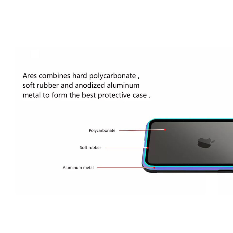 کاور کی-زد دو مدل Ares مناسب برای گوشی موبایل اپل iPhone 15 Pro