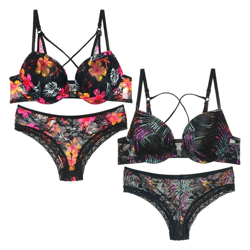 ست شورت و سوتین زنانه مدل Beauty کد E821 مجموعه دو عددی