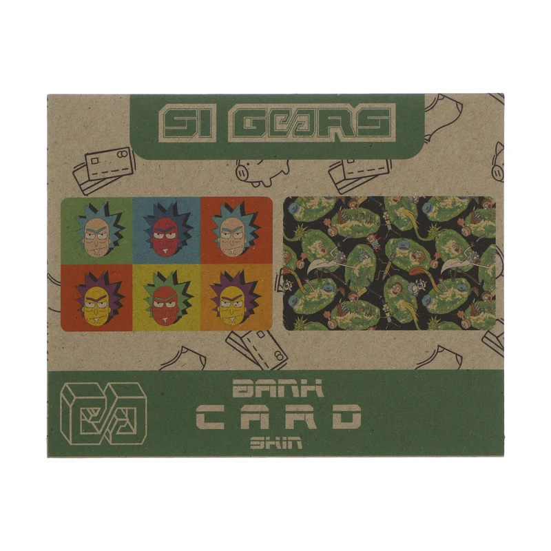 استیکر کارت اس ای گییرز مدل Rick and Morty 01 بسته 2 عددی