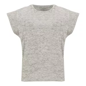 تی شرت آستین کوتاه زنانه سرژه مدل 203331 رنگ طوسی