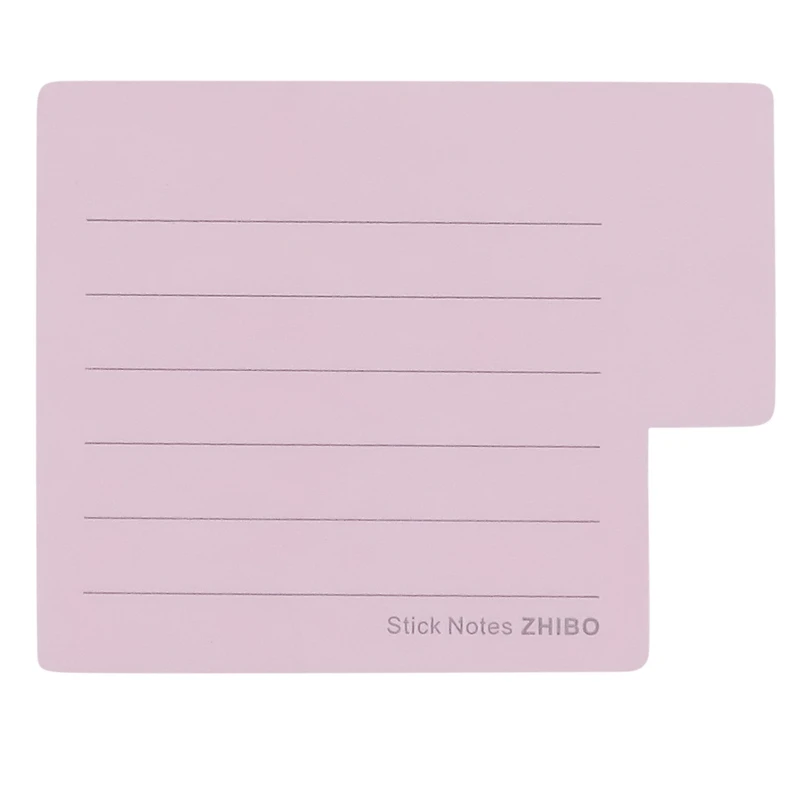 کاغذ یادداشت چسب دار ژیبو مدل bluma s_60 سایز 6.5*7 سانتی متر بسته 60 عددی