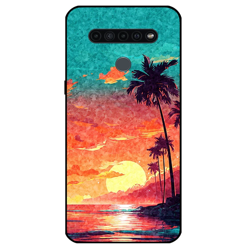 کاور مگافون طرح تابستان مدل 8000 مناسب برای گوشی موبایل ال جی K41S / K51S