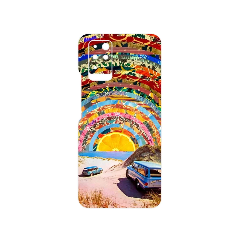 برچسب پوششی ماهوت مدل Collage of Orange Sky مناسب برای گوشی موبایل اینفینیکس Note 10