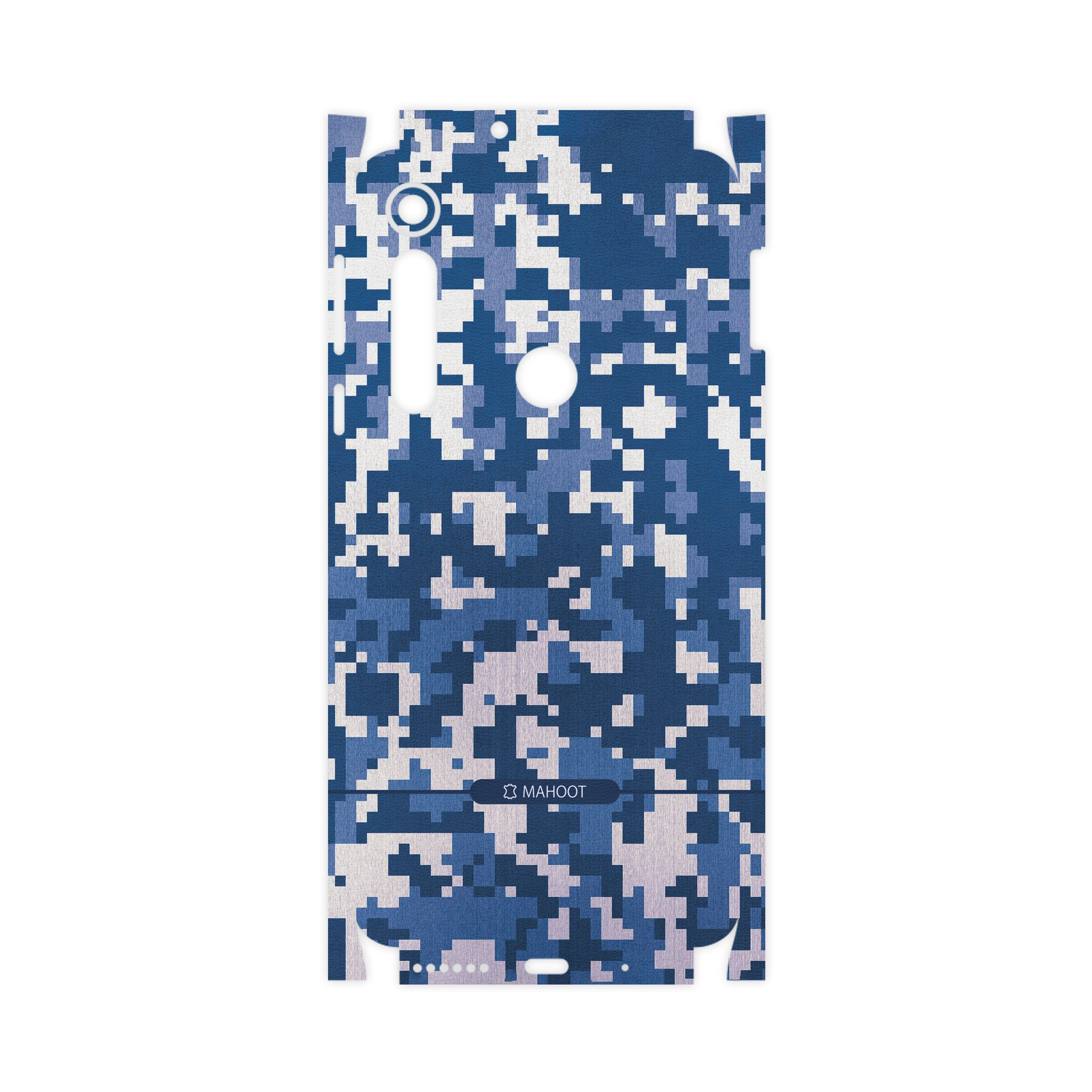برچسب پوششی ماهوت مدل Army-Winter-Pixel-FullSkin مناسب برای گوشی موبایل موتورولا One Macro