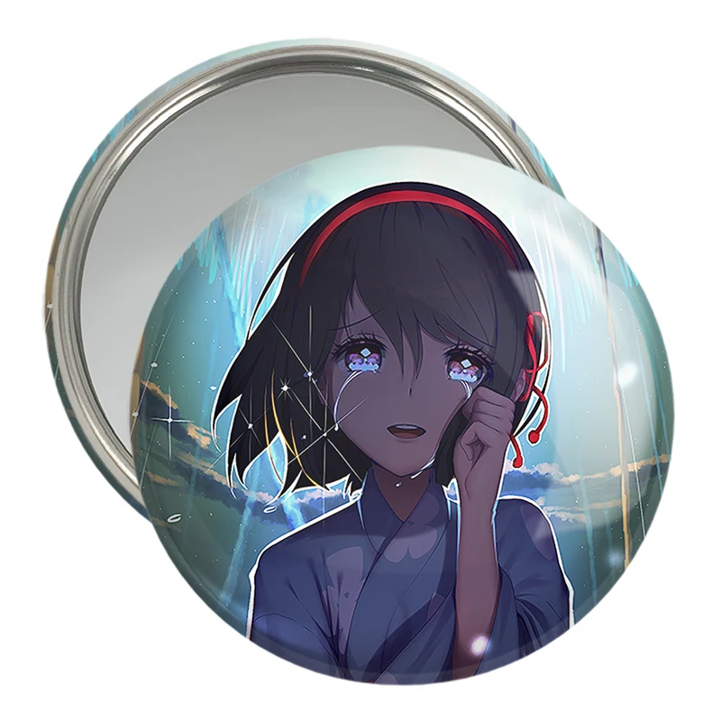 آینه جیبی خندالو مدل میتسویا میامیزو انیمه یورنیم Your Name  کد 16271