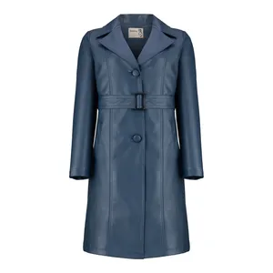 کت چرم زنانه السانا مدل هرمینا کد 235005