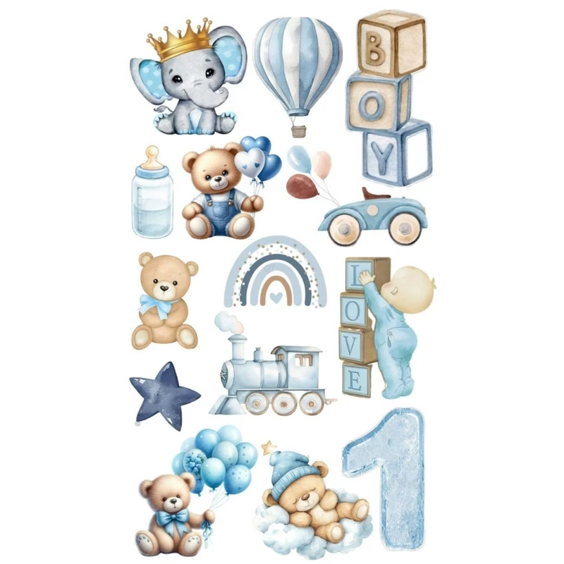 استیکر طرح baby کد 5 مجموعه 14 عددی