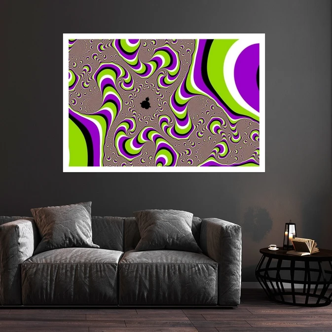 تابلو بکلیت طرح نقاشی سه بعدی مدل قاب شاسی W-s9961