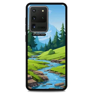 AKAM AMC-WSGS20U-NATURE-19 Cover For Samsung Galaxy S20 Ultra