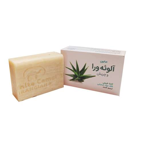 صابون شستشو ایران گیاه مدل آلوئه ورا وزن 100 گرم