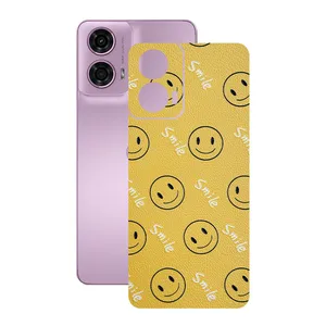 Remax Leth cover sticker smile design suitable for Motorola Moto G24