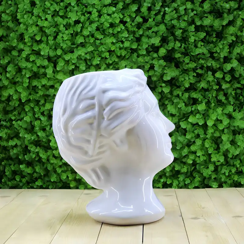 گلدان سرامیکی مدل چهره کد 102