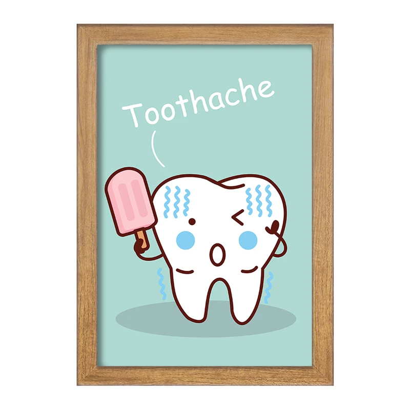 تابلو خندالو مدل دندان و دندان پزشکی کودکانه کد 36775