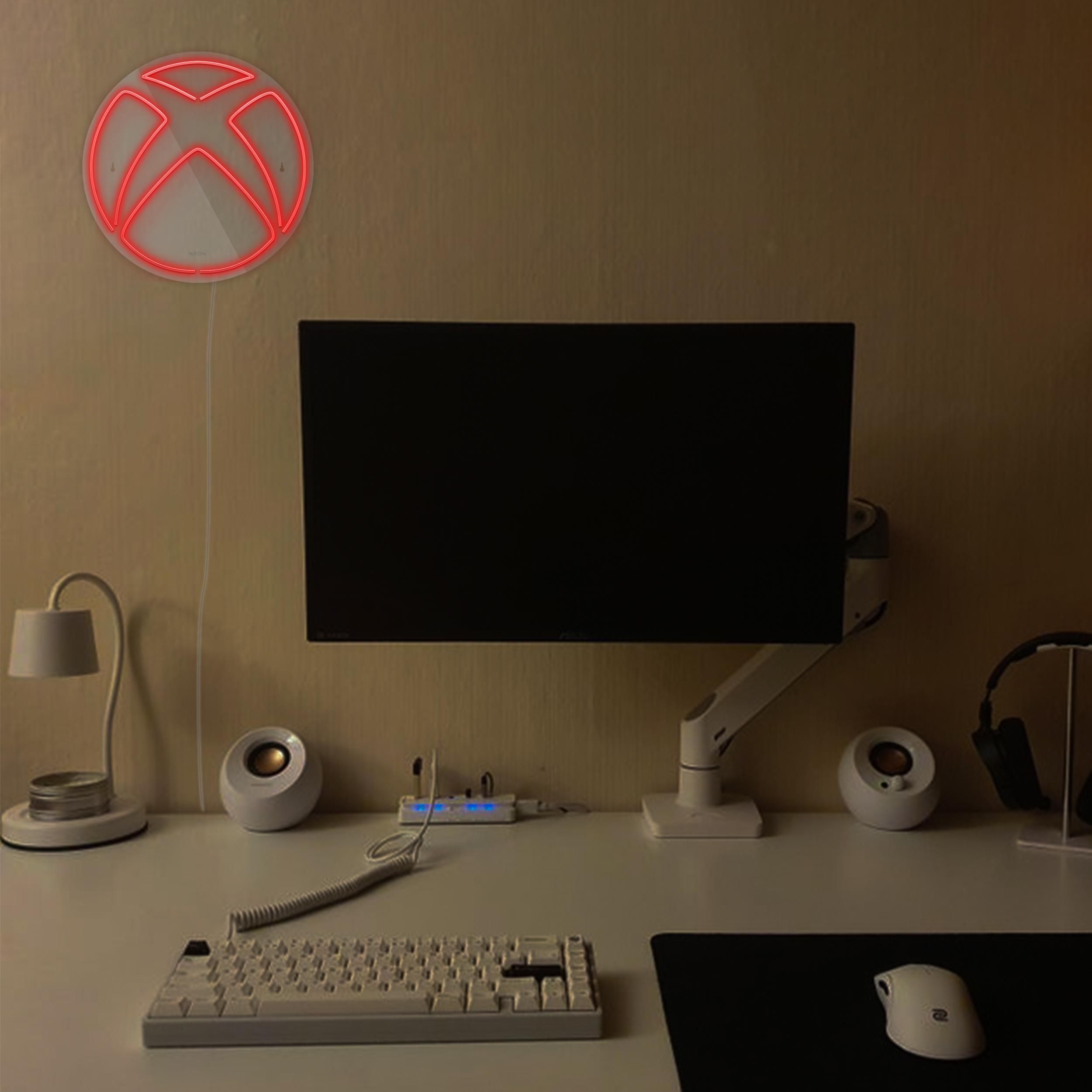چراغ دیواری نئون دیزاین طرح Xbox-GL_RD