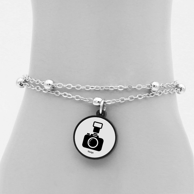 پابند زنانه ناکسیگو مدل شب تاب طرح عکاسی کد LB7458