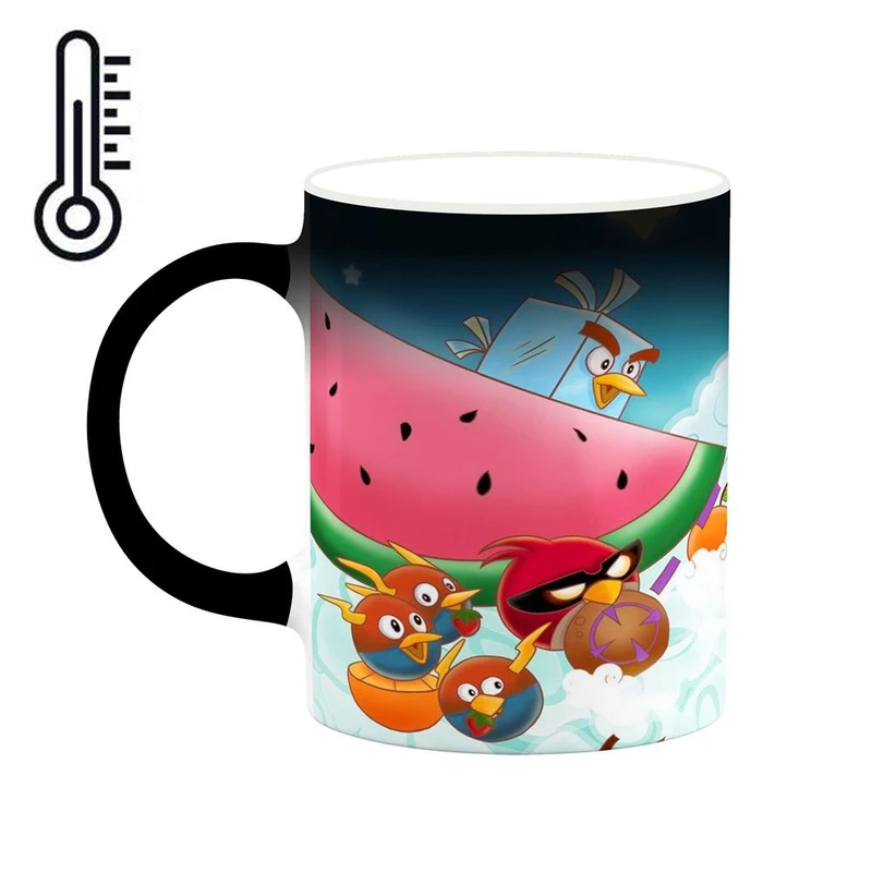 ماگ حرارتی کاکتی مدل بازی پرندگان خشمگین Angry Birds کد mgh27486