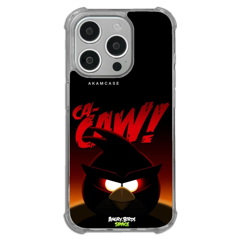کاور آکام مدل AMCWTA15PRO-ANGRY BIRDS6 مناسب برای گوشی موبایل اپل iPhone 15 Pro