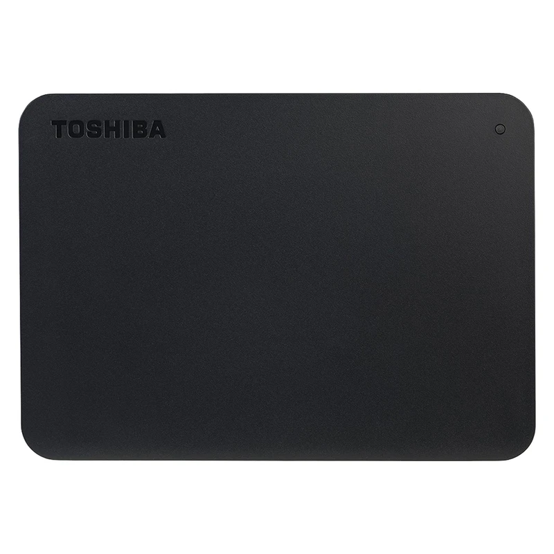 هارد اکسترنال توشیبا مدل Canvio Basics ظرفیت دو ترابایت دارای رابط USB Type-A 3.0