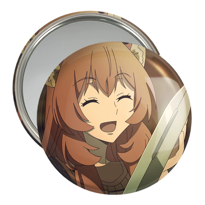 آینه جیبی خندالو مدل رافتالیا انیمه ظهور قهرمان سپر  کد 15928