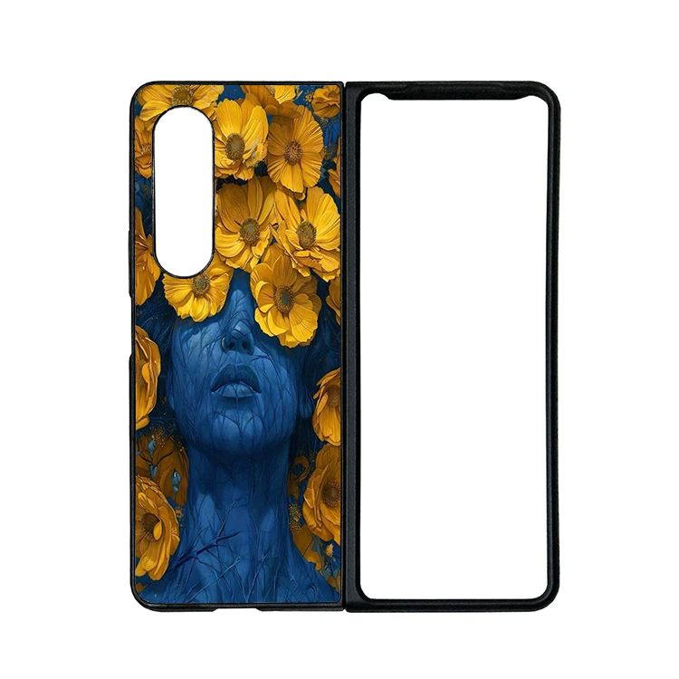 کاور گالری وبفر طرح قاب دختر مناسب برای گوشی موبایل سامسونگ galaxy z fold 4