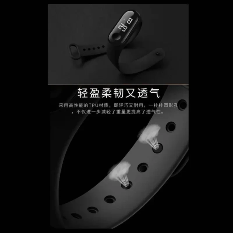 عکس شماره 11 : ساعت مچی دیجیتال مدل mi4-2023blk