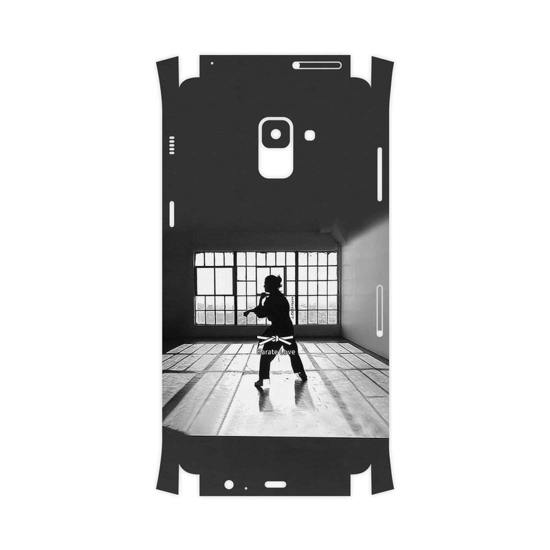 برچسب پوششی ماهوت مدل Karate-FullSkin مناسب برای گوشی موبایل سامسونگ Galaxy A8 Plus 2018