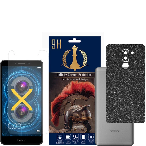   برچسب پوششی اینفینیتی مدل PRO MAX مناسب برای گوشی موبایل آنر 6X به همراه محافظ صفحه نمایش