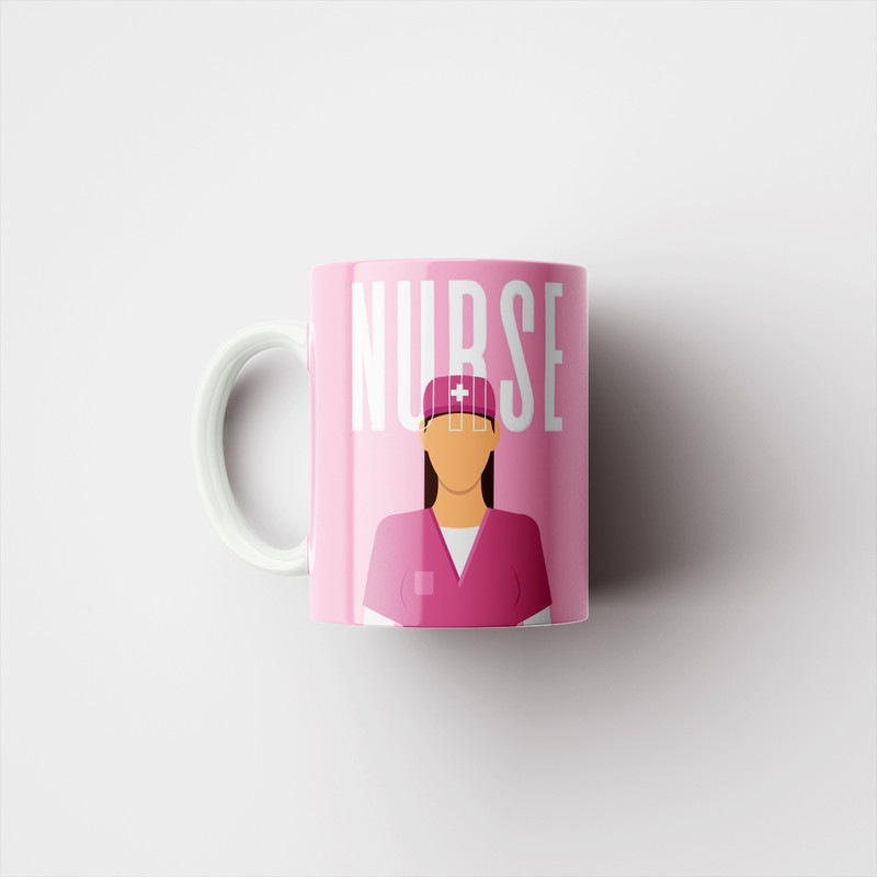 ماگ مدل فانتزی پرستار کد 1709