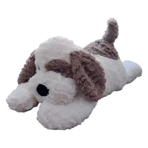 عروسک طرح سگ مدل Laying Beagle Dog کد SZT4/182 طول 45 سانتی‌متر