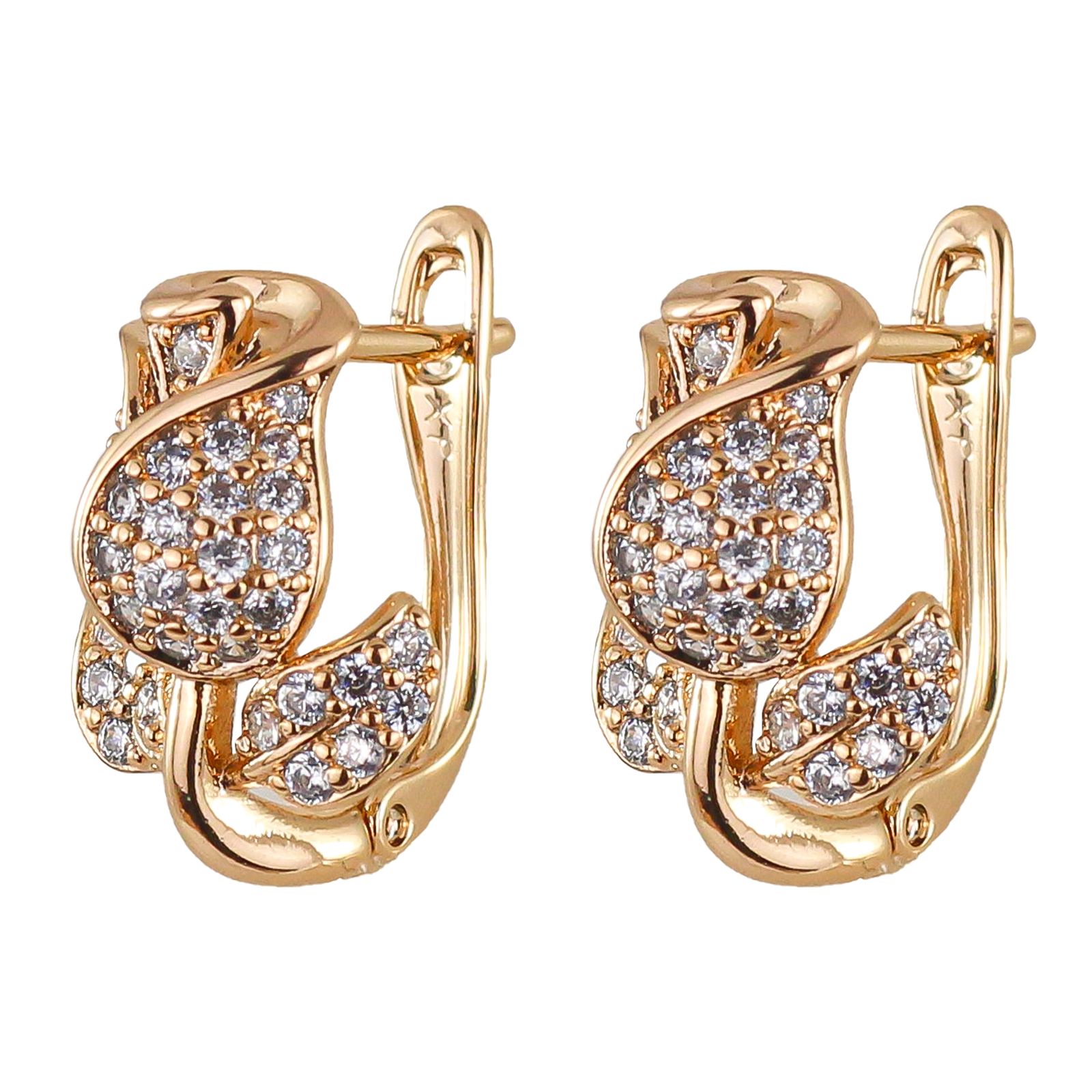 گوشواره زنانه ژوپینگ مدل گل کد cs483 -  - 1