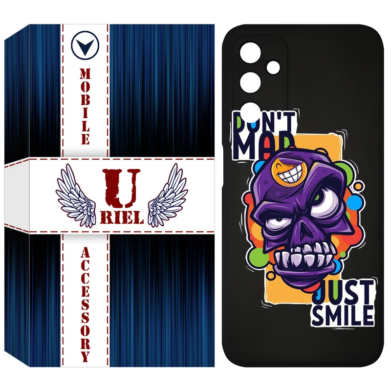 کاور یوریل مدل KSH کد 33 طرح Smile مناسب برای گوشی موبایل سامسونگ Galaxy A14 4G / A14 5G