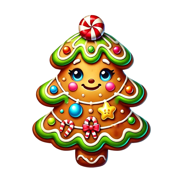 استیکر پارچه و لباس پاد آفرین مدل کریسمس بابانوئل کاج گوزن آدم برفی کد S3046