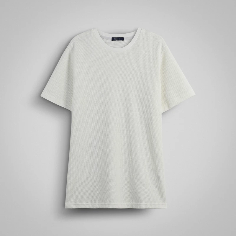 تی‌شرت آستین کوتاه مردانه آر اِن اِس مدل 120225290105