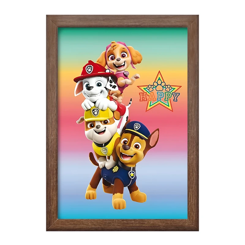 تابلو خندالو طرح سگ های نگهبان کد F11022