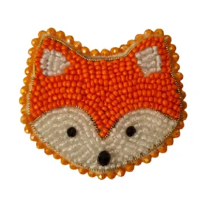 گل سینه زنانه مدل روباه