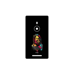 MAHOOT Painted Sculpture Digital Art Cover Sticker for Nokia Lumia 925