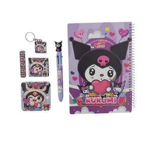 بسته لوازم تحریر مدل کرومی بسته ۶ عددی 