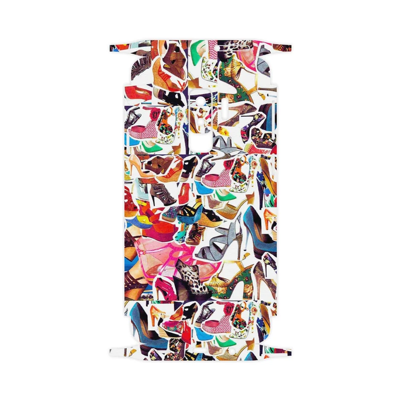 برچسب پوششی ماهوت مدل Collage of High heel Shoes-FullSkin مناسب برای گوشی موبایل سامسونگ Galaxy S9 Plus
